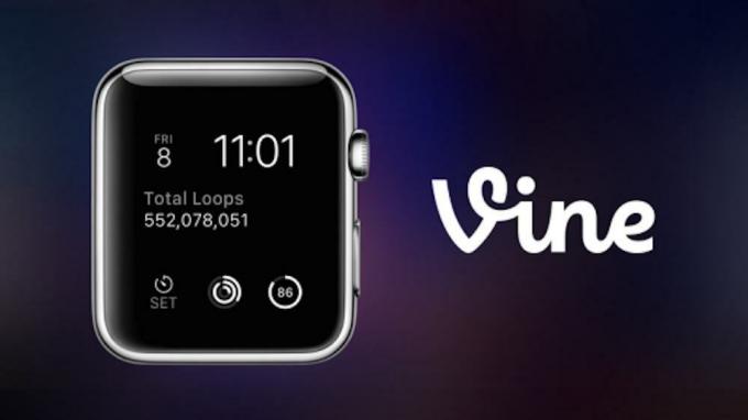 Apple Watch -brukere kan nå se Vines på håndleddet.