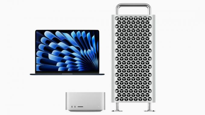 MacBook Air, Mac Studio y Mac Pro de 2023