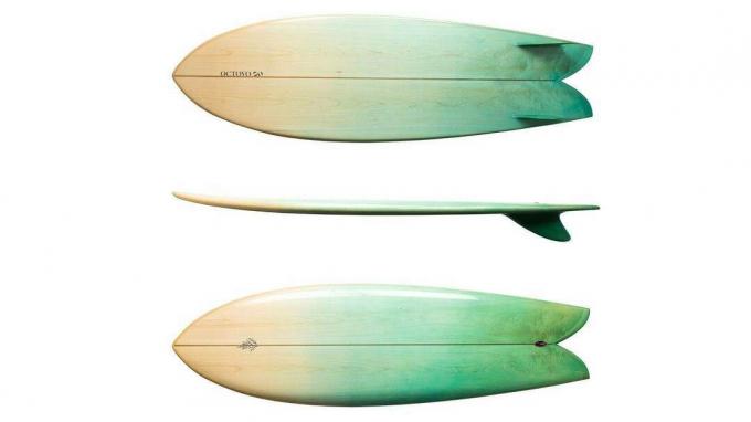 Дъската за сърф Octovo на стойност 3000 долара е само едно творение на дизайнерска фирма Ammunition. Снимка: Бърза компания