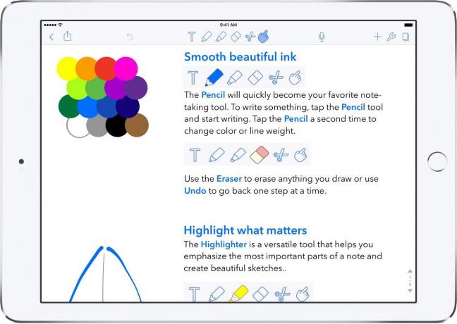 Huomattavuuden avulla voit tallentaa ääntä, kirjoittaa muistiinpanoja, kirjoittaa käsin ja paljon muuta. Apple Pencil parantaa vain jo erinomaista kokemusta.