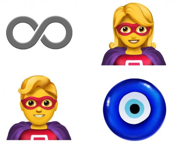 Nya Apple-emoji inkluderar superhjältar och det allseende ögat.