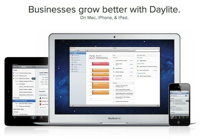 Marketcircle's Daylite ir lieliska Mac/iOS biznesa vadības platforma