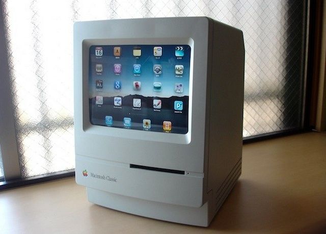 jutiklinis ekranas „Macintosh“ klasikinis