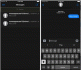 Les captures d'écran mettent en lumière le nouveau mode sombre d'iOS 10