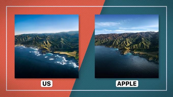 macOS Big Sur 배경 화면을 다시 만드는 데 헬리콥터와 약간의 운이 필요했습니다.