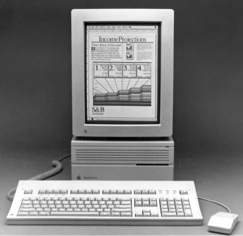 Портретный дисплей Macintosh был одним из лучших дисплеев Apple своего времени.