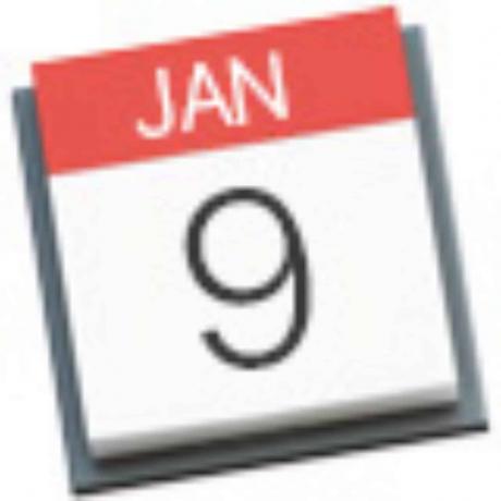 9 ianuarie Astăzi în istoria Apple