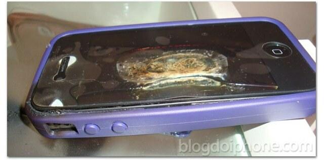 iPhone autocombustione