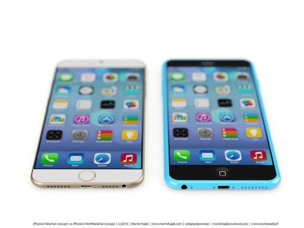 iPhone 6 un 6c koncepcija