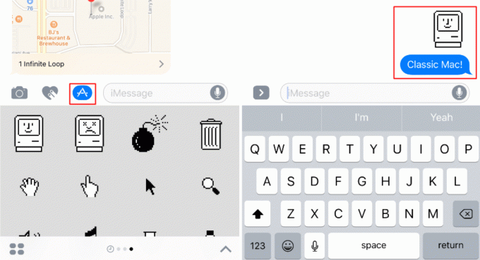 Sådan sender du beskeder -klistermærker i iOS 10