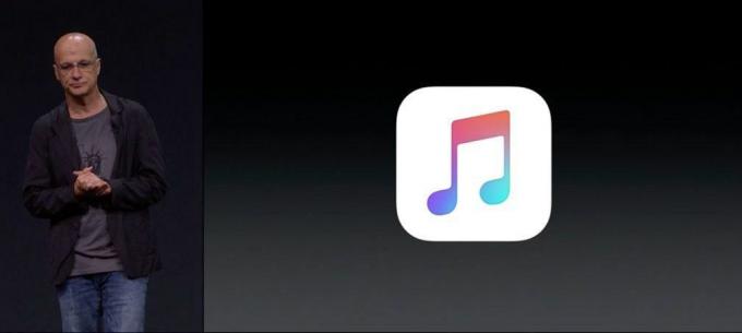 Jimmy Iovine puhuu Apple Musicista WWDC 2015 -tapahtumassa.
