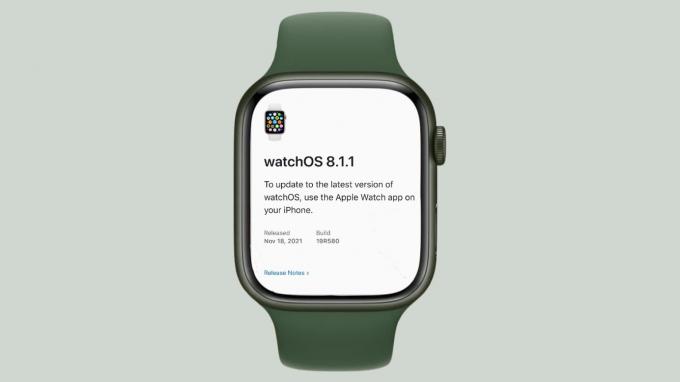 watchOS 8.1.1 poistaa latausvirheen Apple Watch Series 7:stä