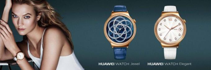 Elegantní hodinky Huawei a šperk CES 2016