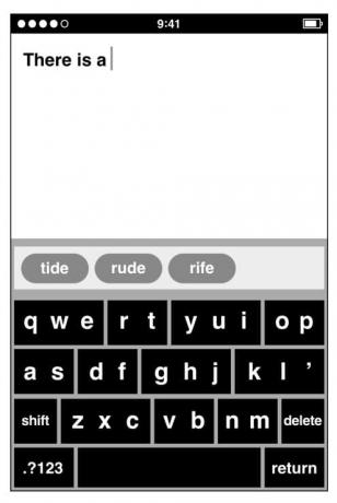 Conceptul timpuriu al tastaturii iPhone Ken Kocienda.