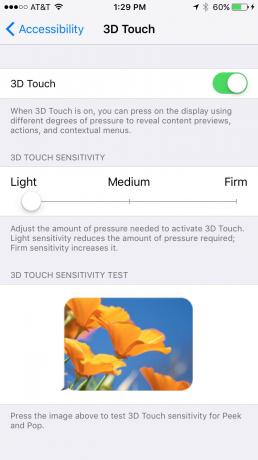 Kuinka säätää 3D Touch -paineherkkyyttä iPhonessa.