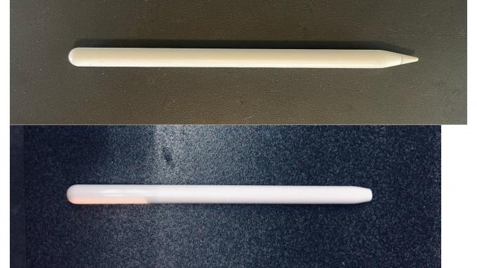Apple Pencil 2 pare mai lung decât unul dintr-o nouă imagine filtrată.