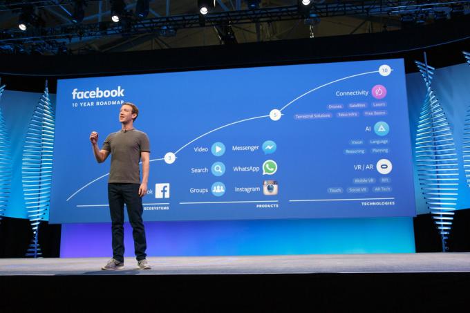 Mark Zuckerberg Facebook F8 2016