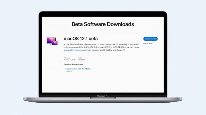 La première version bêta de macOS 12.1 Monterey reprend les tests des fonctionnalités manquantes