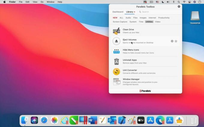 Parallels Toolbox for Mac'in yeni arayüzü, doğru aracı bulmayı her zamankinden daha kolay hale getiriyor.