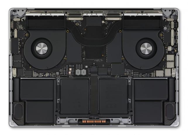 2021 MacBook Pro rozkładana bateria