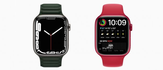 Лица „Contour“ и „Modular Duo“ за Apple Watch Series 7