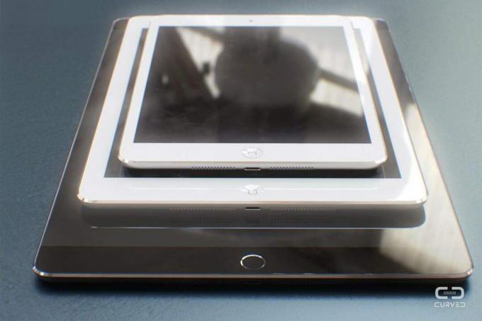 მზად ხართ გიგანტური ზომის iPad Pro– სთვის? Ჩვენ ვართ. ფოტო: CURVED