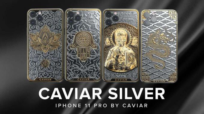Kaviaar Zilveren iPhones