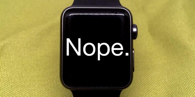 Apple Watch -feil