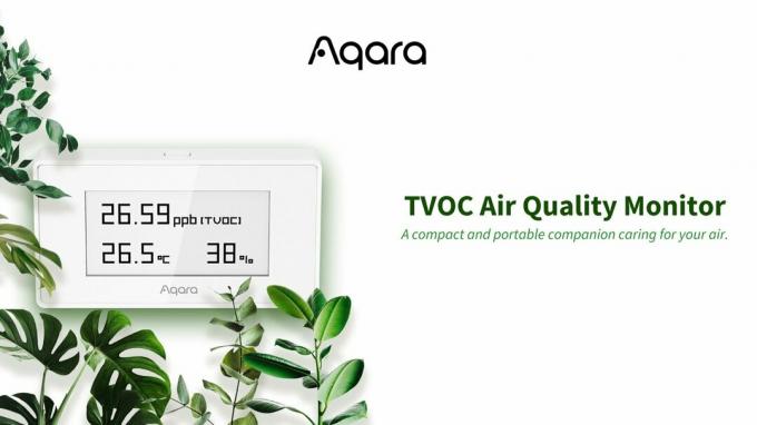 צג איכות האוויר החדש של אקארה עובד עם HomeKit ומערכות בית חכמות אחרות.