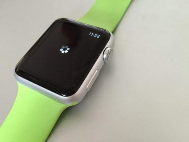 Apple Watch Spor yeşil