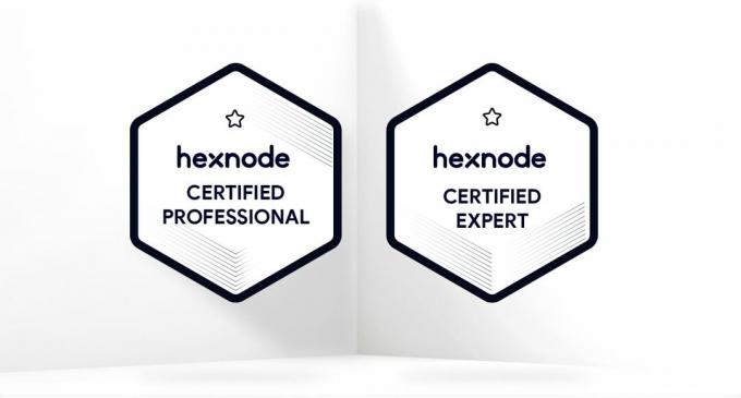 HexCon-deelnemers kunnen tijdens het evenement Hexnode-certificering behalen.