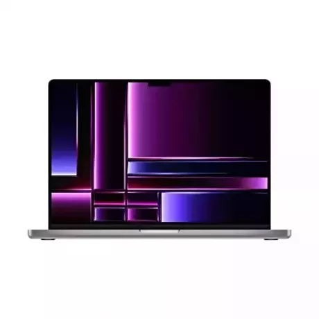 Apple MacBook Pro Laptop M2 Max z 2023 r. Czip z 12-rdzeniowym procesorem i 38-rdzeniowym procesorem graficznym: 16,2-calowy wyświetlacz Liquid Retina XDR, 32 GB ujednoliconej pamięci, dysk SSD 1 TB. Działa z iPhonemiPad; Kosmiczna szarość