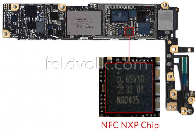 iphoneNFC čip