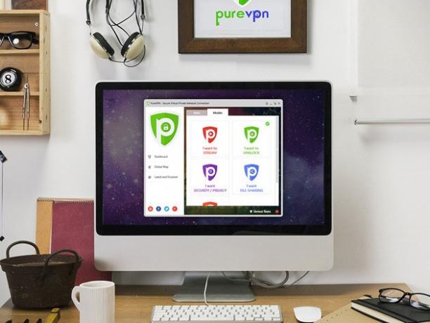 „PureVPN“ užšifruoja ir pagreitina jūsų interneto ryšį, apeinant vietos apribojimus.