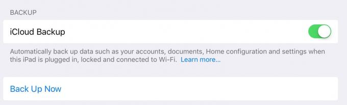 backup icloud iOS 10 iOS 11
