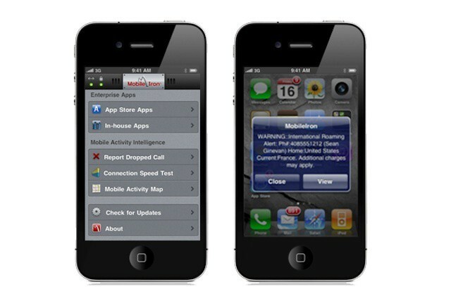 Aplikacija MobileIron za iPhone