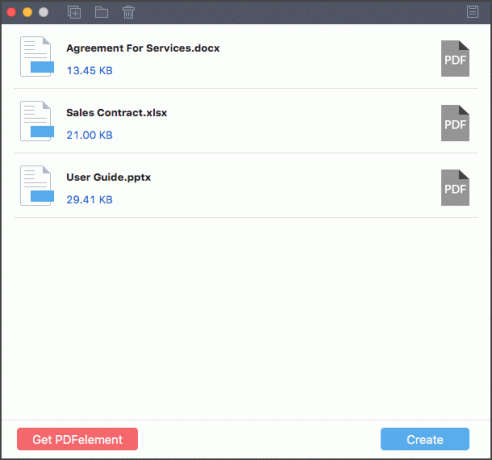 Wondershare PDF Creator til Mac