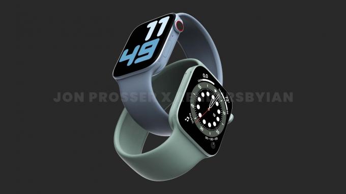 Conceptul Apple Watch Series 7