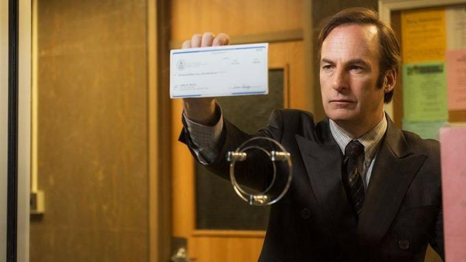 Bob Odenkirk als berüchtigter Anwalt Saul Goodman. Seine Show wurde bereits um eine zweite Staffel verlängert. Foto: AMC