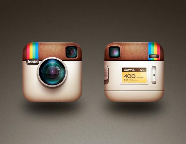 L'icona di Instagram Rise progettata in un pizzico. Molto non è cambiato.