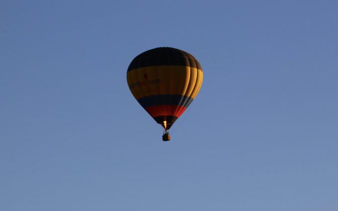 AirDrop-balon z vročim zrakom