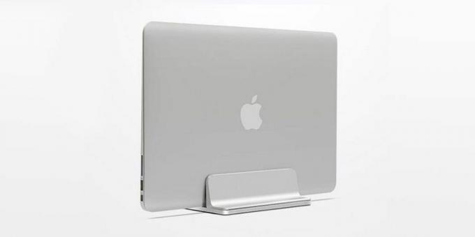 Liitätkö MacBookin isompaan näyttöön tai tarvitset sitä vain tieltä, tämä teline tekee työnsä.