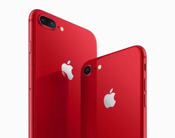 iPhone 8 röd