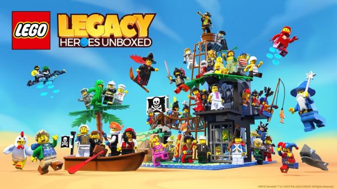 Lego Legacy: Heroes uit de doos