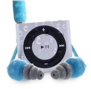 ה- iPod Shuffle אטום למים טוב רק לאטימה של האוזניות.