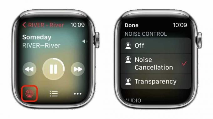 Apple Watch'tan gürültü engelleme